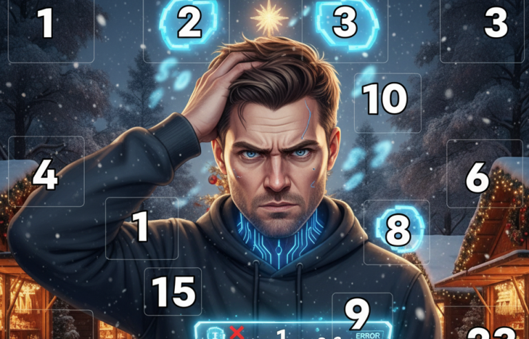 Google Gemini, advent calendars, counting and numbers.