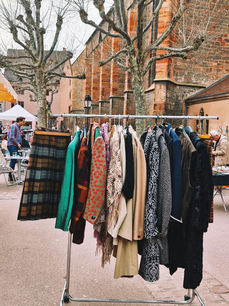 Wind, Weather Apps, and Warm Bread at the Flea Market