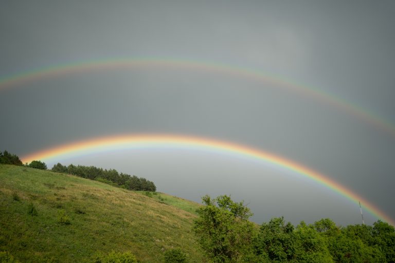Rainbows, Rooftop Pools, and the Search for Emotional Balance