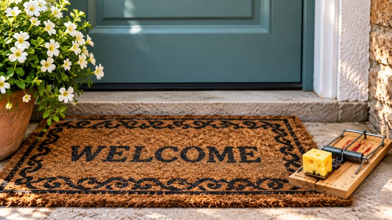 The Day the Doorbell Became a Mousetrap.